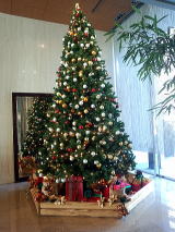 白金台シェラトンホテルクリスマスツリー