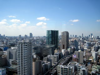 ザ・プリンスパークタワー東京　レストラン ブリーズヴェールからの景色